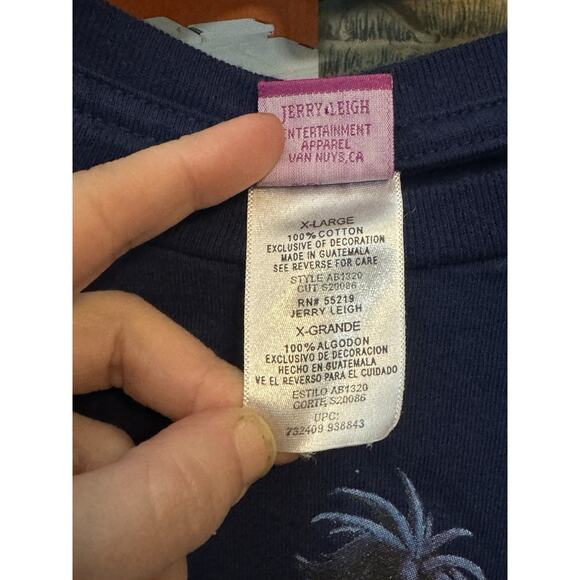 Y2K VTG EEYORE Wonderful World of Disney Jerry Leigh T Shirt XL Winnie The Pooh - Picture 4 of 6